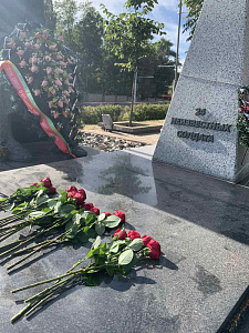 Филиал «Белэксимгарант-Минская область» почтил память погибших в годы Великой Отечественной войны