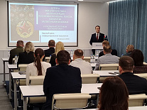 Администрация Московского района г. Минска провела в «Белэксимгарант» единый день информирования